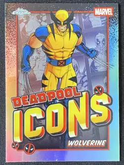 Wolverine 2025 Topps Chrome Deadpool Icons #DI-10 - Image 1