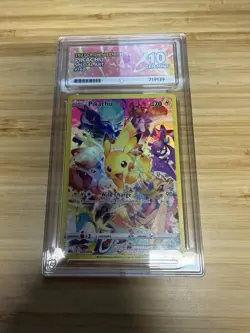 Pokemon - Crown Zenith - Pikachu Special Art 160/159 - ACE 10 - Image 1