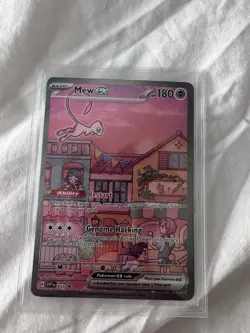 The Pokemon Company Mew ex SVP 053 Promo Full Art Holo EN 180HP - Image 1
