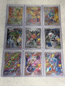 Pokemon First Partner Illustration Collection Series 2 Complete Set Of 9 (Lot B) - Image 1