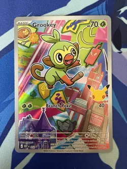 Grookey 052 - Pokemon TCG First Partner Illustration Collection Series 2 Promo - Image 1