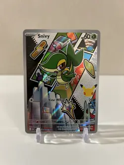 Pokemon First Partner Series 2 Snivy 049 Illustration Collection Promo NM - Image 1