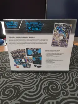 Black Bolt Pokemon Center Elite Trainer Box (ETB) Brand New & Sealed - Image 2