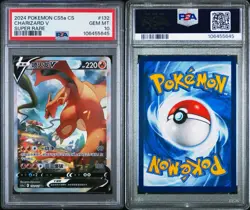 PSA 10 Charizard V 132/127 Alternate Art Simplified Chinese CS5aC A Pokemon Card - Image 3