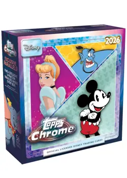 Topps 2026 Chrome Disney Mega Box - Brand New & Sealed - Image 1