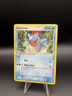 Croconaw 38/115 Uncommon Unseen Forces Pokemon Moderately Played - Image 1
