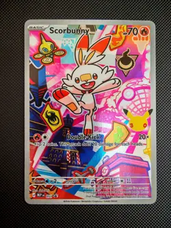 Pokemon First Partner Series 2 Scorbunny 053 Near Mint Condition - Image 1