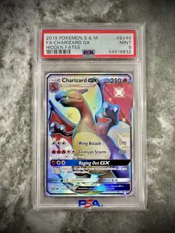 Charizard GX SV49 PSA 9 Hidden Fates Shiny Vault 2019 SV49/SV94 🔥 - Image 1