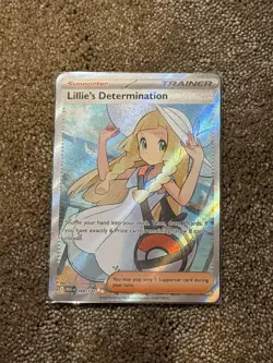 The Pokemon Company Lillie's Determination 169/132 Me01 Ultra Rare Holo Full Art - Image 2