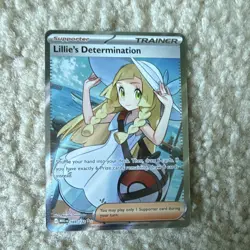 The Pokemon Company Lillie's Determination 169/132 ME01 Full Art Holo Ultra Rare - Image 3