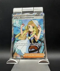 The Pokemon Company Lillie's Determination ME01 169/132 Full Art Holo Ultra Rare - Image 1