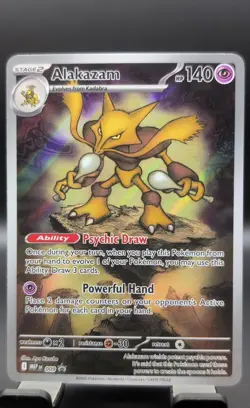 Alakazam 009 Me: Mega Evolution Promo Holo Pokemon TCG Near Mint. - Image 2