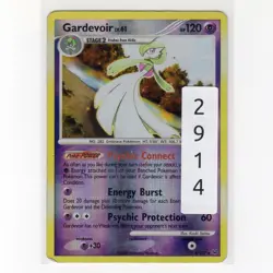 Pokemon TCG Gardevoir 8/127 Platinum Base Set Reverse Holo Rare Card EN-DMG 2009 - Image 3