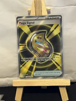 Pokemon TCG Mega Signal Full Art Trainer Card Mega Evolutions 171/132 - Image 1