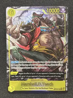 One Piece Card Marshall.D.Teach OP16-119 SEC Alt Art EN - Image 1