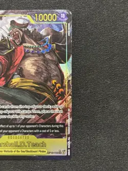 One Piece Card Marshall.D.Teach OP16-119 SEC Alt Art EN - Image 2