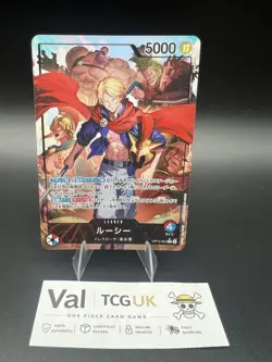 OP15-002 Lucy Alt Art Leader One Piece TCG English - Image 1