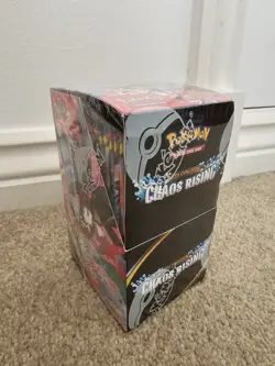 Pokemon Cards TCG Chaos Rising Booster Box 18 Packs Factory Sealed New - Image 1