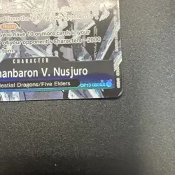 St. Ethanbaron V. Nusjuro (Alternate Art) OP13-080 Carrying On His Will Foil - Image 4
