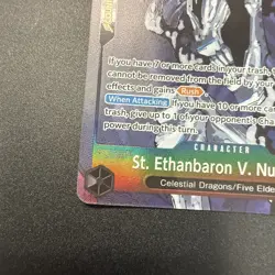 St. Ethanbaron V. Nusjuro (Alternate Art) OP13-080 Carrying On His Will Foil - Image 5