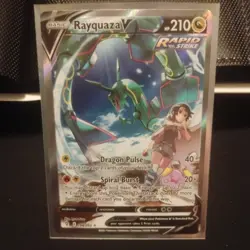 Pokemon TCG Evolving Skies Rayquaza V Alt Art 194/203 - Image 1