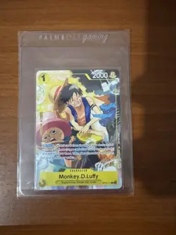 Monkey.D.Luffy One Piece Promo Card Full Art Welcome Pack 2026 #OP10-111 - Image 1