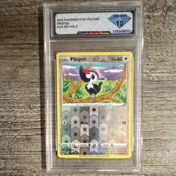 DSG 10 Pikipek 143/185 Vivid Voltage Reverse Holo English 2020 Pokemon - Image 1