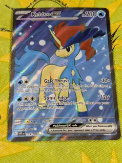 Keldeo ex 159/086 Holo Ultra Rare White Flare Pokemon Near Mint - Image 1