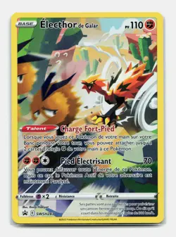 Carte Pokemon Electhor De Galar SWSH283 FR Promo Epee Et Bouclier - Image 1