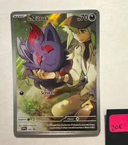 The Pokemon Company N's Zorua 189 Sv Scarlet & Violet Promo Cards Promo Holo ENG - Image 1