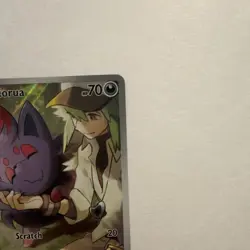 The Pokemon Company N's Zorua 189 Sv Scarlet & Violet Promo Cards Promo Holo ENG - Image 3