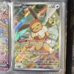 The Pokemon Company Eevee 173 SV Scarlet & Violet Promo Holo Basic EN 50HP - Image 1