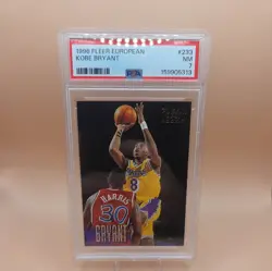 1996 KOBE BRYANT ROOKIE RC Fleer #233 PSA 7 NEAR MINT LA LAKERS - Image 1