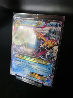 Pokemon TCG Mega M Blastoise EX 30/146 Mint Condition Holo Rare Card - Image 2