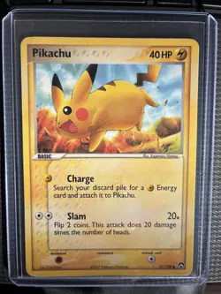 Pokemon EX Power Keepers Common Card - Pikachu 57/108 - Image 1