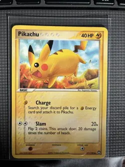 Pokemon EX Power Keepers Common Card - Pikachu 57/108 - Image 2