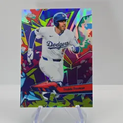 Freddie Freeman Wild Style Topps Chrome 2026 #WST-9 Los Angeles Dodgers Card - Image 1