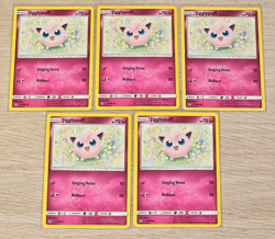 Jigglypuff x10 copies - 41/68 Hidden Fates - common NM/LP cute Pokemon TCG - Image 3