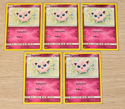 Jigglypuff x10 copies - 41/68 Hidden Fates - common NM/LP cute Pokemon TCG - Image 5