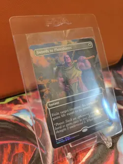 MTG Swords to Plowshares Thanos PSA Magazine Exclusive Promo Marvel Magic Sealed - Image 2