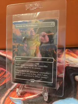 MTG Swords to Plowshares Thanos PSA Magazine Exclusive Promo Marvel Magic Sealed - Image 3