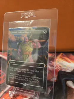 MTG Swords to Plowshares Thanos PSA Magazine Exclusive Promo Marvel Magic Sealed - Image 4