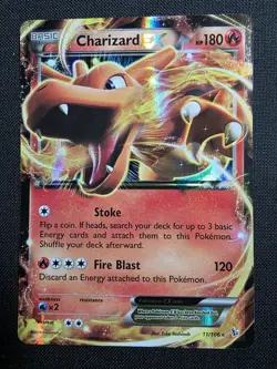 Charizard EX - 11/106 - Pokemon Flashfire XY Ultra Rare Card NM - Image 1
