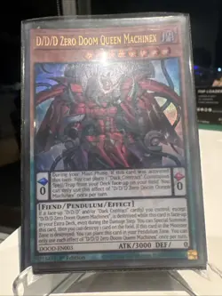 D/D/D Zero Doom Queen Machinex Ultra Rare DOOD DOOD-EN003 - Image 1