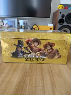 One Piece Card Game - Tin With Ack Set Vol.2 (TS-02,OP13) X12 sealed Case - Image 1