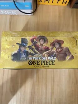 One Piece Card Game - Tin With Ack Set Vol.2 (TS-02,OP13) X12 sealed Case - Image 2