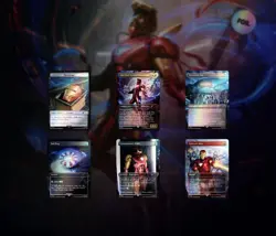 Magic the Gathering Secret Lair x Marvel Iron Man Rainbow Foil Edition SEALED - Image 1