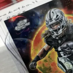 2025 Topps Cosmic Chr Ashton Jeanty Planetary Pursuit Sun RC Rookie SP Raiders P - Image 3