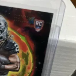 2025 Topps Cosmic Chr Ashton Jeanty Planetary Pursuit Sun RC Rookie SP Raiders P - Image 4