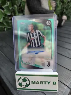 David Trezeguet Auto /175 Topps Chrome UEFA Club Competitions 2025-26 Juventus - Image 1